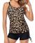 Yonique Womens Tankini Swimsuits Athletic Two Piece Tummy Control Bathing Suits with Shorts Modest Tank Tops