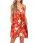 BEUFRI Women's Summer Spaghetti Strap Casual Swing Tank Beach Cover Up Dress with Pockets