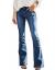luvamia Women's Ripped Flare Bell Bottom Jeans Pants Retro Wide Leg Denim Pants