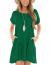 Minclouse Women's Short Sleeve Flowy Swing T Shirt Dress Baby Doll Cute Casual Pockets Dresses