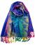 Plum Feathers Tapestry Ethnic Paisley Pattern Pashmina Scarf