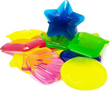 Boley Dive Gems Swim Toys - 12 Pk Sinking Swimming Pool Toys for Kids - Pool Diving Toys, Water Games & Bath Toys for Toddlers