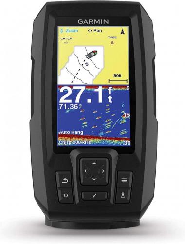 Garmin Striker Plus 4 US with Dual-Beam Transducer & Chirp Sonar Clarity Technology (Renewed)