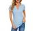 Funlingo Women's Summer Tops Lace Short Sleeve Shirts Casual V Neck Blouse T Shirt