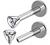 2Pcs Internally Threaded Surgical Steel 16g labret Earrings Piercing Jewelry Lip Monroe 2.5mm Flat Head Crystal More Choices