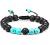 Lava Rock Bracelet - 8mm Stone Tiger Eye Bracelet Lava Rock Bracelet , Stress Relief Yoga Beads Adjustable Bracelet Anxiety Aromatherapy Essential Oil Diffuser Healing Lava Bracelet for Men Women
