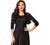 Allegra K Women's Elegant Ruffle Collar Crop Cardigan Sheer Floral Lace Shrug Top