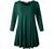 LARACE Women 3/4 Sleeve Tunic Top Loose Fit Flare T-Shirt