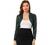 Allegra K Women's Elegant Crop Cardigan Sheer Floral Lace Bolero Shrug Top