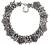 Hitele® Luxury Gold Tone Chain Multi-Color Crystal Collar Choker Statement Bib Necklace jewelery for Women&Girl Gift