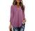 Gaharu Women's Tops 3/4 Sleeve Casual V Neck Tunic Blouse Shirt