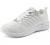 STQ Walking Shoes for Women Lace Up Lightweight Tennis Shoes