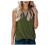 Womens Floral Twist Knot Front Wrap V Neck T Shirts Draped Blouses Casual Short Sleeve Summer Tops Loose Fit Tshirt