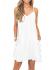 BEUFRI Women's Summer Spaghetti Strap Casual Swing Tank Beach Cover Up Dress with Pockets