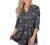 Othyroce Womens Floral Printed Tunic Tops 3/4 Roll Sleeve V Neck Blouses Long Sleeve Shirts for Women