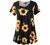MONNURO Womens Plus Size Short Sleeve V Neck Button Basic Tunic Tops Summer Swing Shirts Blouses for Leggings