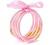 YBMYCM Glitter Jelly Bangles Bracelets Set for Women Glitter Filled Jelly Silicone Bracelets for Girls