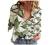 Button Down Shirts for Women V Neck Casual Work Formal Plain Tops Long Sleeve Blouse Trendy Print Collared Tunic Top