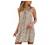 Summer Halter Dresses for Women Vintage Boho Floral Print Tank Mini Dress Sleeveless Beach Cocktail Party Sundress