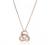 Amazon Collection Sterling Silver Diamond Accent Knot Pendant Necklace , 18"