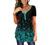 Plus Size Womens Tunic Tops To Wear With Leggings Summer Short Sleeve