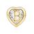 Heart Initial Stud Earrings for Girls, 925 Sterling Silver Studs Hypoallergenic Earrings CZ Heart Initial Earrings 14K Gold Plated Earrings for Teen Girls Jewelry for Kids Earrings for Little Girls