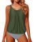 Yonique Womens Blouson Tankini Swimsuits Ladies Tribal Bathing Suits 2 Piece Athletic Swimwear