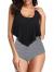 Zando Swimsuits for Women Two Piece Bathing Suits Sporty Tankini Top with Panty Swimsuit Bathing Suit Swimwear for Women