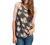 CEASIKERY Women's Blouse Short Sleeve Floral Print T-Shirt Comfy Casual Tops for Women 010
