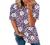 Womens Cute Printed Crew Neck Short Sleeve T Shirts Trendy Casual Workout Summer Tops Loose Fit Tee T-Shirts Blouse