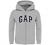 GAP Boys' Fleece Full Zip Logo Hoodie