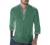 Karlywindow Mens Linen Henley Shirt Long Sleeve Cotton Beach Yoga Loose Fit Henleys Tops