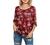 Womens Tops Summer 3/4 Sleeve Chiffon Blouse Loose Casual Elegant Ladies Office Work Shirts Loose Flowy Tshirts Top