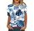 SNKSDGM Womens Button Down Henley Shirts Printing Casual Trendy Tee Shirt Short Sleeve Blouse Dressy Loose Summer Tunic Tops