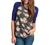 CEASIKERY Women's Blouse Short Sleeve Floral Print T-Shirt Comfy Casual Tops for Women 010