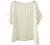 Soojun Women's Cotton Linen Round Collar Boxy Top Patchwork Blouses