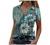 Smooto Tunic Blouse Women's Casual Short Sleeve Sexy V-Neck T-Shirt Zipper Off Shoulder Loose Tops