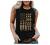 Women's Patriotic Shirt USA Flag Letters Print Sleeveless Tank Top Summer Casual Crewneck 4th of July Graphic Tee Tops