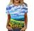 Womens Summer Tops Short Sleeve Fashion Casual Trendy Printed Tshirts Crew Neck Tee Shirt Cute T Shirts Ladies Blouses