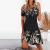 Summer Spring Dresses for Women 2022 Strappy Cold Shoulder Boho Tshirt Dress Trendy Hollow Loose Short Sleeve Dresses