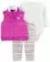 Carter's Baby Girls' 3 Piece Vest Little Jacket Set