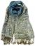 Plum Feathers Tapestry Ethnic Paisley Pattern Pashmina Scarf