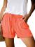Womens Comfy Drawstring Casual Elastic Waist Pocketed Loose Fit Shorts (S-3XL)