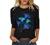 Women 3/4 Sleeve Tops Casual Tie Dye Graphic Tee Shirts Summer Crewneck Sweatshirt Loose Fit T Shirts Tunic Blouses