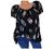 Womens Plus Size Tops Vintage Floral Short Sleeve Button Down T Shirts Summer Casual Loose Henley Flowy Blouse Tshirts