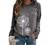 Womens Tops Long Sleeve Crewneck Inspirational Letter Print Tshirt Pullover Cute Graphic Tee Shirt Holiday Sweatshirts