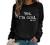 Womens Tops Long Sleeve Crewneck Inspirational Letter Print Tshirt Pullover Cute Graphic Tee Shirt Holiday Sweatshirts