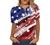 SNKSDGM Womens Button Down Henley Shirts Printing Casual Trendy Tee Shirt Short Sleeve Blouse Dressy Loose Summer Tunic Tops