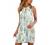 Spring Dresses for Women Floral Mini Dresses Casual Summer Sleeveless Halter Neck Boho Flowy Tank Dress Short Sundress