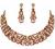 SWEETV Costume Jewelry for Women, Wedding Jewelry for Brides, Bridesmaids, Wedding Bridal Jewelery for Women Austrian Crystal Teardrop Statement Necklace Dangle Earrings Set,Prom Jewelry